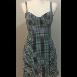 Urban outfitters green sun dress